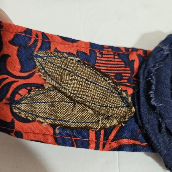Vintage Pattern cloth headbands. Set of 2 EUC. - Picture 4 of 11